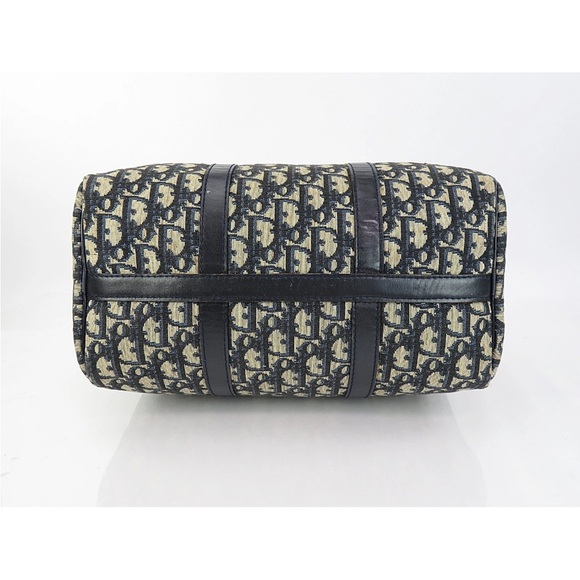 Dior Black and Cream Monogram Tote - Picture 8 of 16